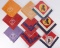 Boy Scouts (9) 1950's Neckerchiefs