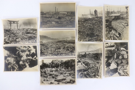 WWII Photos Hiroshima A-Bomb Damage