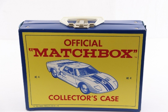 1966 Matchbox Collector's Case and Cars