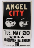 Angel City 1980's Concert/Tour Poster