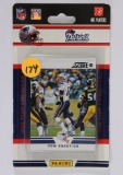 Tom Brady 2012 Patriots Score Card/Pack