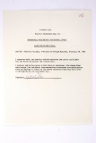 Bob Miller (Phillies) Signed Contract