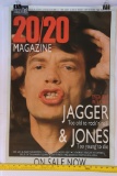 Rolling Stones/Mick Jagger Promo Poster