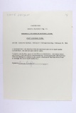 Ernie Broglio (Cubs) Signed Contract
