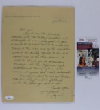 Raquel Welch Signed Letter w/COA