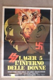 1977 Italian Nazi SS Exploitation Poster