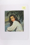 c.1950 Original Mag. Painting/Tiedemann