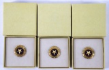 (3) WWII Next of Kin Gold Star Pins