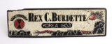 Korean War 7th Recon Carved Nameplate