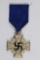 Nazi WWII 25 year Faithful Service Medal