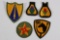 (5) WWII U.S. Army Cavalry Patches