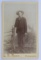 Antique Cabinet Card Photo-Young Cowboy