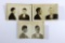 (3) Circa 1919 OR State Prison Inmate Cards