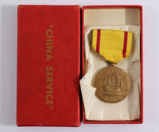 Vintage USN China Service Medal