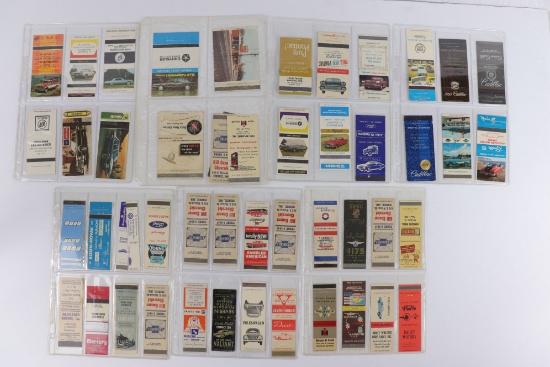 (46) Auto Related Matchbooks