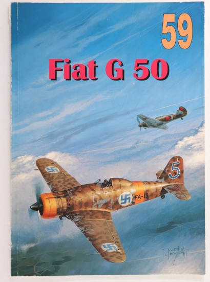 Fiat G 50 German Airplane SC Book