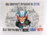 1976 USAF/Steve Canyon Recruiting Poster