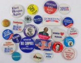 Group of (25) 1970's/80's Political Pins