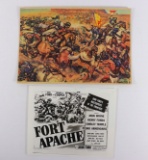 Fort Apache/John Wayne Ephemera Lot