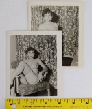 Amateur Nude 1950's Photos Lot of (2)