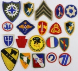 Lot (20) Vintage U.S. Military Patches