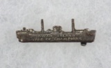 WWII Swan Island Ship Building Pin