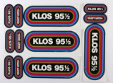 Los Ang. KLOS 95.5 (5) c.1970's Stickers