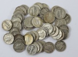 $5.00 Face Silver Mercury Dimes