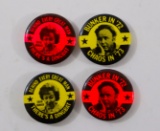 Archie Bunker for President 1970's Pins