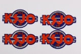 San Fran. KSJO 92FM (4) c.1970's Stickers