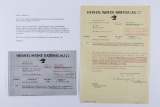 Nazi Document Heinkel Plant-Oranienburg