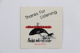 Rare! FM K Whale/Alaska Radio Sticker