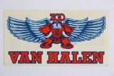 Van Halen c.1970's ZOO 98 FM Sticker