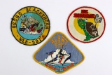 (3) Vintage USCG Jacket Patches