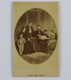 1870's Grant and Family CdV Photo