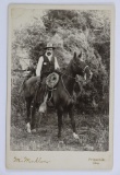 1880's Cowboy Cabinet Card Photo