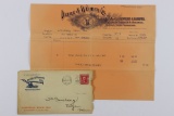 1907 Deere & Webber Letter and Cover