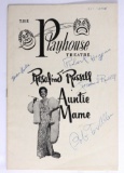 Rosalind Russell Signed Play Program