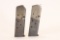 Pair of Colt 1911 Magazines - one missing part
