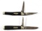 (2) Roberson POCKETEZE Two Blade Pocket Knives