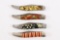 (4) Vintage Fishing Knives