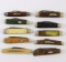 (10) Misc Vintage Pocket Knives for Parts/Repair