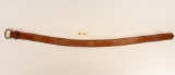 G. Wm. Davis Maker Leather Belt - Size 36