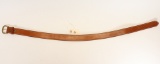 G. Wm. Davis Maker Leather Belt - Size 40