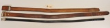Vintage Leather Belts incl Safariland - 36/38