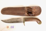 Vintage Fixed Blade Knife - 6-3/4