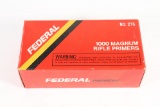 Federal No. 215 Magnum Rifle Primers - 1000ct Box
