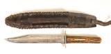 Bowie Style Knife Bridgeport Gun & Implement Co.