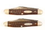 (2) CASE XX Vintage Knives: 6347HP & unidentified