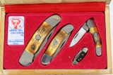 Whitetail Cutlery Classic Collection (4) jack knives